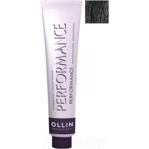 Крем-краска для волос Ollin Professional Performance Permanent Color Cream 4/1