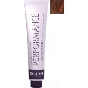 Крем-краска для волос Ollin Professional Performance Permanent Color Cream 7/4