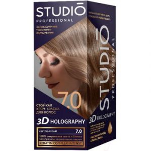 Крем-краска для волос Studio Professional 3D Holography 7.0