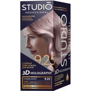 Крем-краска для волос Studio Professional 3D Holography 9.25