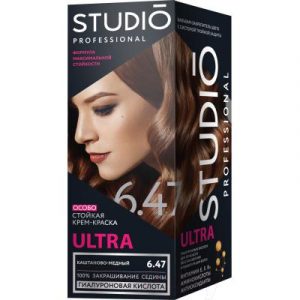 Крем-краска для волос Studio Professional Ultra 6.47