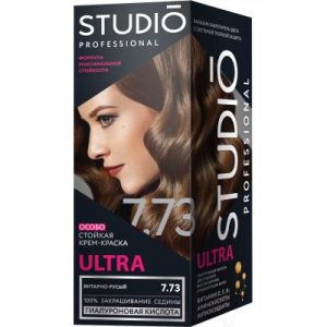 Крем-краска для волос Studio Professional Ultra 7.73