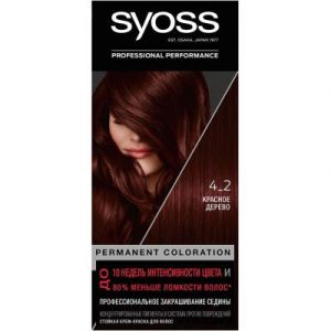 Крем-краска для волос Syoss Salonplex Permanent Coloration 4-2