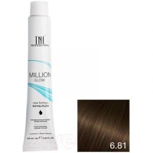 Крем-краска для волос TNL Million Gloss тон 6.81