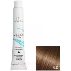 Крем-краска для волос TNL Million Gloss тон 8.0