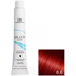 Крем-краска для волос TNL Million Gloss тон 8.6