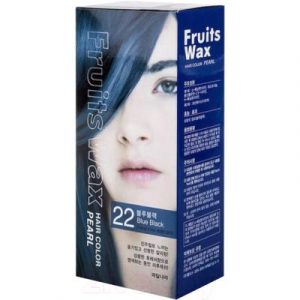 Крем-краска для волос Welcos Fruits Wax Pearl Hair Color тон 22