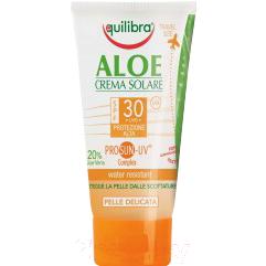 Крем солнцезащитный Equilibra Aloe c комплексом Prosun-UV SPF 30