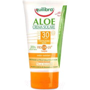 Крем солнцезащитный Equilibra Aloe с комплексом Prosun-UV SPF30