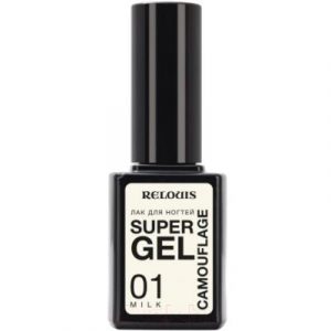 Лак для ногтей Relouis Super Gel Camouflage тон 01 Milk