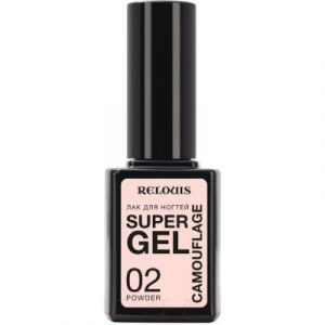 Лак для ногтей Relouis Super Gel Camouflage тон 02 Powder