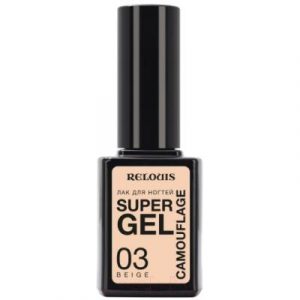 Лак для ногтей Relouis Super Gel Camouflage тон 03 Beige