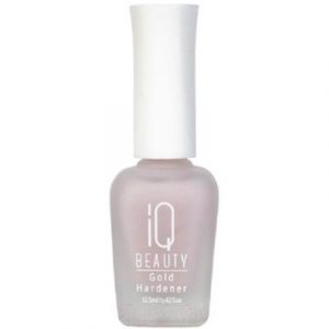 Лак для укрепления ногтей IQ Beauty С золотой пылью