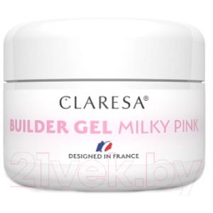 Моделирующий гель для ногтей Claresa Builder Gel Milky Pink