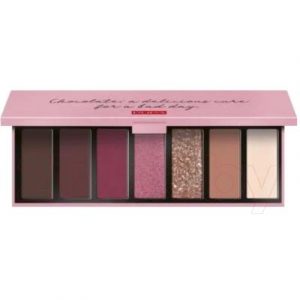 Палетка теней для век Pupa Zero Calorie Chocolate Eyeshadow Palette тон 002 Ruby Chocolate