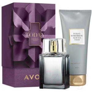 Парфюмерный набор Avon Today Туалетная вода для него 75мл+Шампунь-гель для душа 200мл