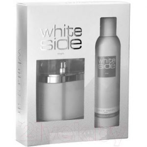 Парфюмерный набор Louis Varel White Side Men Туалетная вода 90мл+Дезодорант 200мл