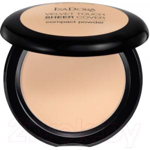 Пудра компактная Isadora Velvet Touch Sheer Cover Compact Powder тон 41