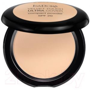 Пудра компактная Isadora Velvet Touch Ultra Cover Compact Powder SPF 20 тон 61