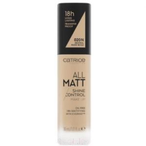 Тональный крем Catrice All Matt Shine Control Make Up Тон 020N