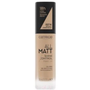 Тональный крем Catrice All Matt Shine Control Make Up Тон 027N