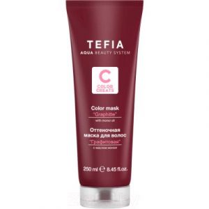 Тонирующая маска для волос Tefia Color Creats Графитовая