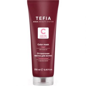 Тонирующая маска для волос Tefia Color Creats Пепельная