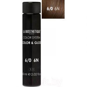 Тонирующий гель для волос La Biosthetique Color&Gloss Оксидативный 6/0