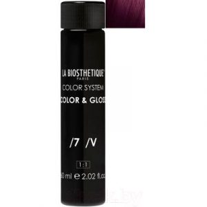 Тонирующий гель для волос La Biosthetique Color&Gloss Оксидативный /7